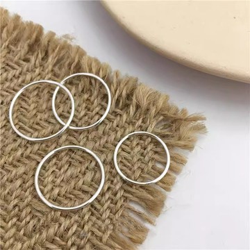 [隔日到貨]Eira Accessory 細圈戒指‧925純銀戒指‧素面 A004-18D/19D/20D/21D