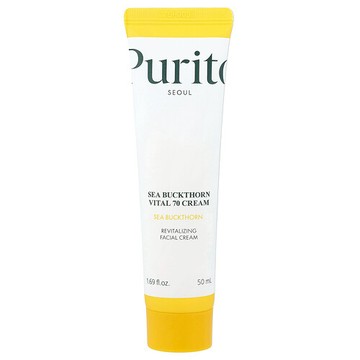 Purito, Sea Buckthorn Vital 70 Cream，1.69 液量盎司（50 毫升）