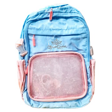 Disney 迪士尼 冰雪奇緣超萌搭配休閒背包  1個  藍色