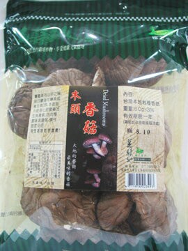 美綠地   木頭香菇60公克/包