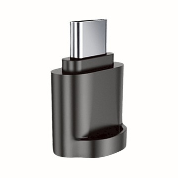 魔宙 適用於iPhone/iPad Type-C TF記憶卡OTG轉接器 灰色  ZT12GYX1PATC2  1個