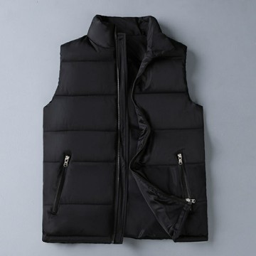 [M-6XL]秋冬季加肥加大碼棉馬甲 男寬鬆特大號胖子加厚保暖青年坎肩棉背心 冬季男士羽絨棉馬甲 時尚休閒保暖背心坎肩