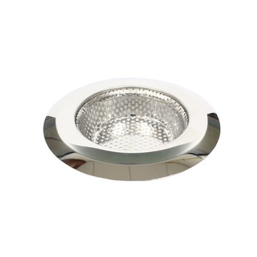 PUSH!廚房用品外徑11.3CM內徑7.3CM深度2.5CM密合式不鏽鋼流理台水槽濾網(HD1016)D34