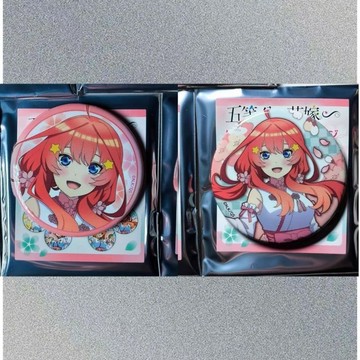 咪咪良品🔥新娘五等中野三玖穀子吧唧周邊野餐一花徽章二乃三玖動漫