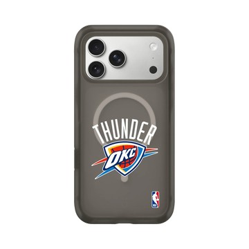iPhone 17 Pro Max AirX 本質黑 - NBA - Logo-奧克拉荷馬市雷霆 Oklahoma City Thunder - Light