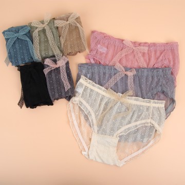 威妮 緞帶蝴蝶結 性感內褲 中低腰 2316 內衣超市