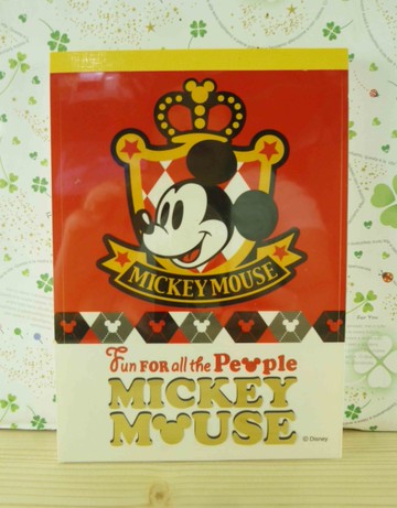 【震撼精品百貨】Micky Mouse_米奇/米妮 ~便條本-米奇皇冠圖案