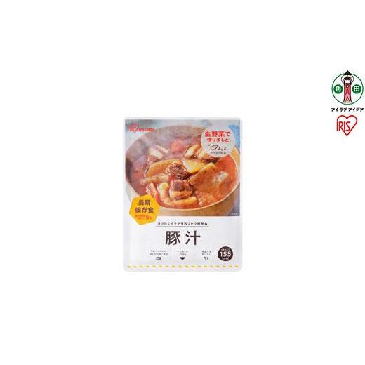 ふるさと納税 宮城県 角田市 災対食パウチ豚汁  250g×6袋