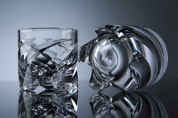 一起舉杯慶祝【SHTOX】炫轉 Shot 杯 2 號 (2入組) 品酒 威士忌 調酒 水晶杯 好友相聚 生日禮