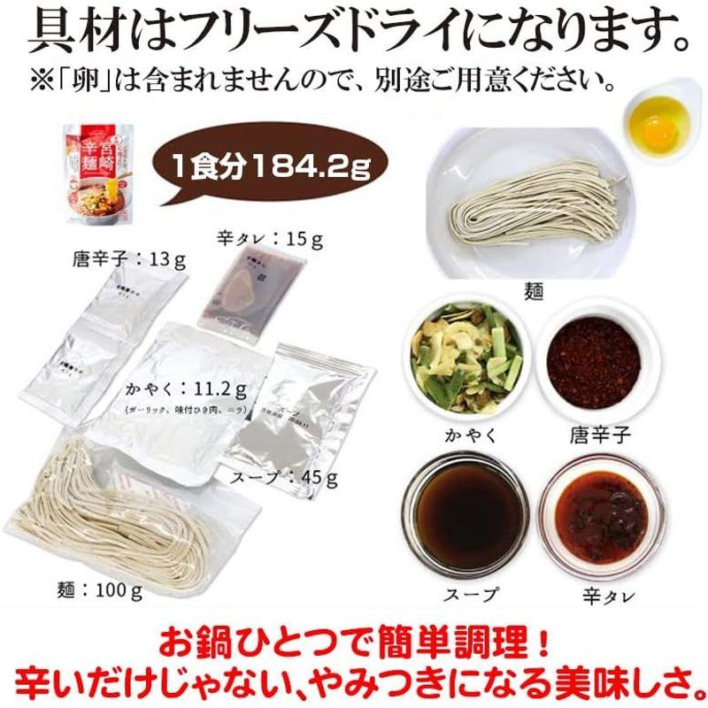 本格宮崎辛麺 2食 半生麺 もちもち食感 ご当地グルメ 人気 からめん おいしい お取り寄せ 宮崎発祥 こんにゃく風麺