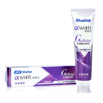 刷樂科研白牙齦護理牙膏120G