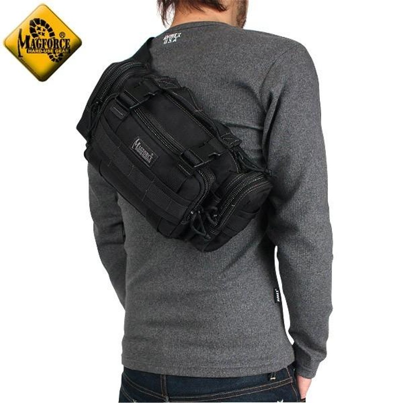 MAGFORCE マグフォース MF-0402 Proteus Waistpack Black ウエスト