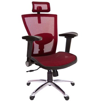 GXG 高背全網 電腦椅 (4D弧面摺疊手/鋁腳) TW-85X5 LUA1D