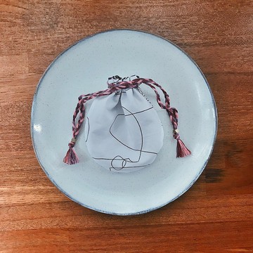 雙面圈圈小袋 / 忽然陰天了