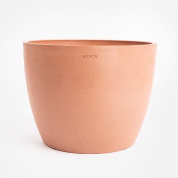 Ecopots 斯德哥爾摩 31cm 環保盆器 紅陶色
