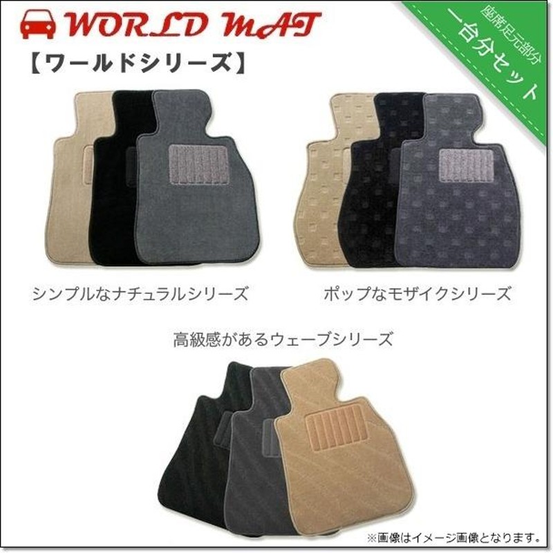 フロアマット ワールドマット（worldmat） アウディ ＲＳ４アバント