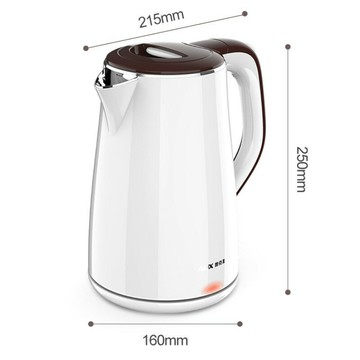 優樂悅~奧克斯電熱水壺家用不銹鋼電熱保溫一體水壺大容量燒水壺禮品批發手沖壺 茶壺