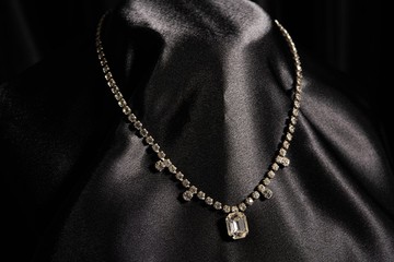 【CRUXART】西洋首飾珠寶-輕奢小品-星願-80至90美國-鋯石項鍊