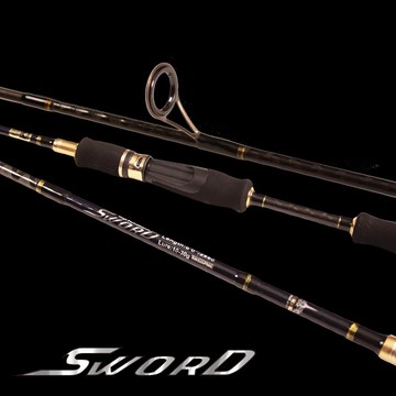 【世界釣具】免運🔥寸真 SWORD 並繼式 路亞竿 槍柄/直柄 MH調性 ML調性 交叉碳纖維纏繞技術