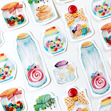 糖果罐造型便利貼