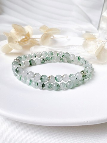 翠幽靈手串||翠幽靈/綠幽靈/水晶/手串/手鍊