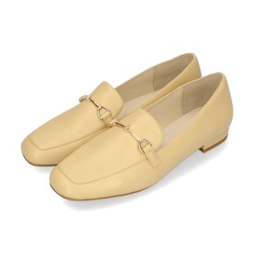 ORiental TRaffic 簡約釦飾方頭樂福鞋 (日本OR女鞋 31112)