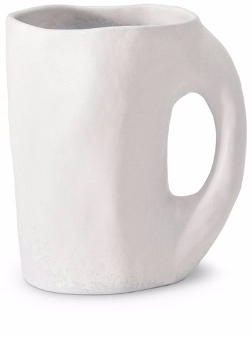 L'Objet - Timna porcelain mug - unisex - Porcelain - One Size - White
