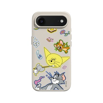 iPhone Air SolidX 貝殼灰 - 湯姆貓與傑利鼠 Tom and Jerry - 塗鴉款
