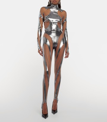 Mugler Rodeo paneled bodysuit