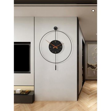 鐘表掛鐘客廳時鐘掛墻創意簡約現代家用時尚2021新款大氣裝飾餐廳