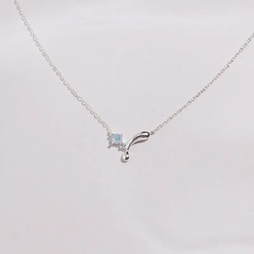 SPANCONNY海洋聯名 海藍寶結晶項鍊