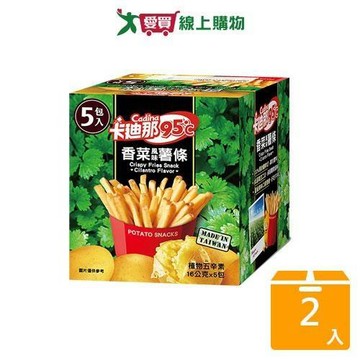 卡迪那95℃薯條香菜風味80G【兩入組】【愛買】