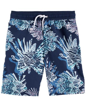Kid Fish Swim Trunks