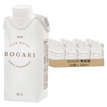 BOGARI 寶嘉麗 純水  24個  330ml