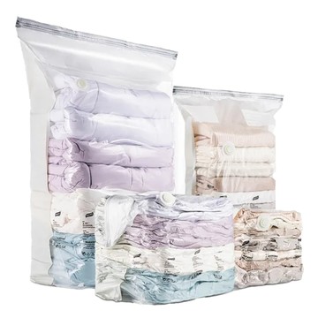 TAILI 太力 全系列 加厚款真空壓縮袋  1組  1組  大(45 x 70cm) + 中(56 x 80cm) + 小(80 x 100cm)