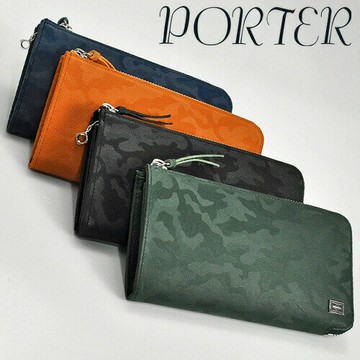 吉田包 PORTER 波特夾 L字拉鍊長夾 WONDER 342-06033 男性 女性 迷彩 偽裝 錢包 收納 男用 品牌 流行 時尚 商用｜KURA CHIKA by Porter 日本必買 | 日本樂天熱銷