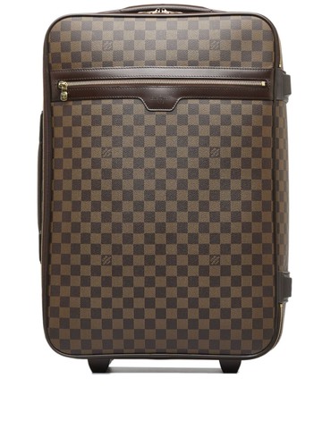 Louis Vuitton - 2007 pre-owned Pegase 55 suitcase - women - Canvas - One Size - Brown