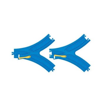【Fun心玩】TP11120 麗嬰 日本 TAKARA PLARAIL 鐵道王國 R-12 8字型轉轍器 火車 軌道