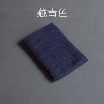 棉麻茶巾吸水毛巾抹布 禪意復古功夫茶具茶布素茶布茶席配件