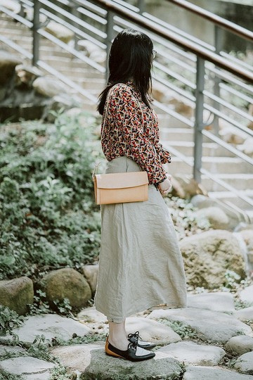 義大利Buttero皮革 手工縫製肩背包