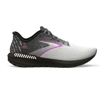 Brooks Launch Gts 10 女 慢跑鞋 發射系列 競速跑鞋 推進加速 支撐 灰 [1203991D085]