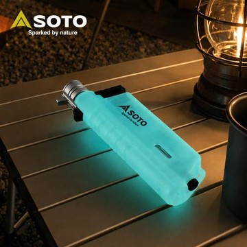 日本SOTO 夜光伸縮防風點火器 夜光藍ST-487LUBLEXP