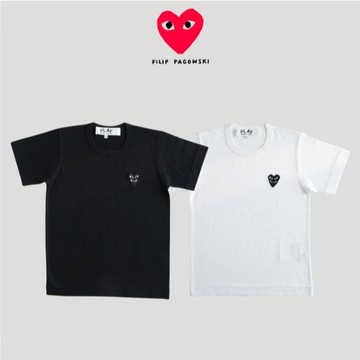 【other more 特選潮流】日本製 川久保玲 COMME Des GARCONS PLAY 疊層黑色標誌 男女款