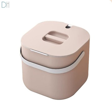 【現貨】茶水桶廢水桶家用茶臺垃圾桶輕奢方圓茶渣桶倒茶葉渣茶葉桶家用Dhome