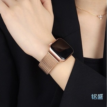 高級感 不鏽鋼錶帶 適用 Apple Watch 11 10 9 8 SE 蘋果金屬錶帶 42mm 46mm 41mm