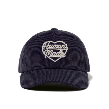 HUMAN MADE 6PANEL CORDUROY CAP 燈芯絨 立體愛心 老帽 帽子
