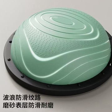 【台灣出貨】波速球 瑜珈球 半圓波速球 平衡球 瑜珈半球 波速球半圓平衡球核心訓練瑜伽專用健身球腳踩普拉提健身器材