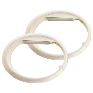 KOUJI叩吉好物 桌邊掛鉤 ABS材質 尺寸10.5*8.5cm 2入組  白色  1組