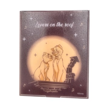 收納王妃 迪士尼折疊化妝鏡 中  屋頂情人  1件