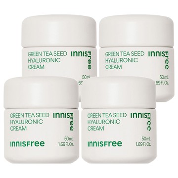 INNISFREE 台灣公司貨 綠茶籽精粹保濕乳霜  50ml  4件